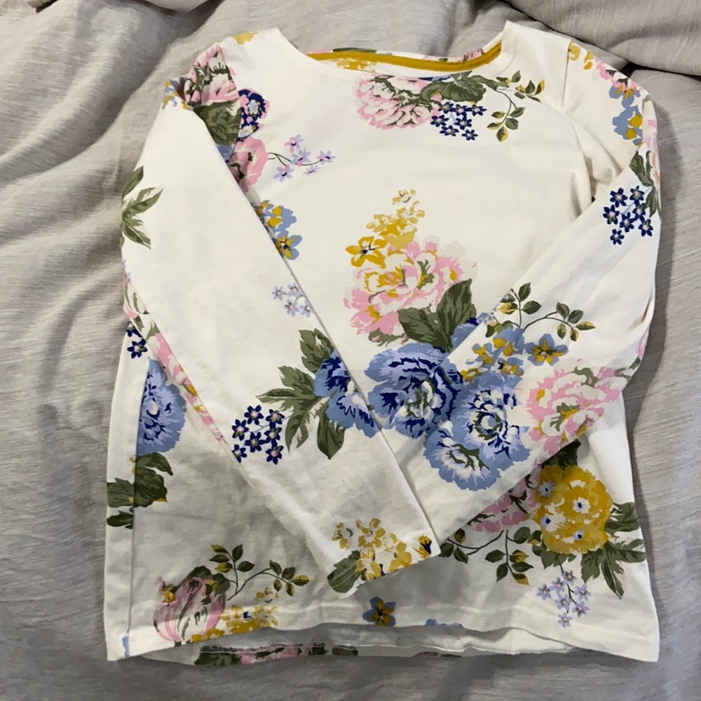 Joules floral sweater